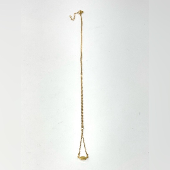 New Anthropologie x Kozakh Gold Opal Delicate Necklace - Picture 7 of 7